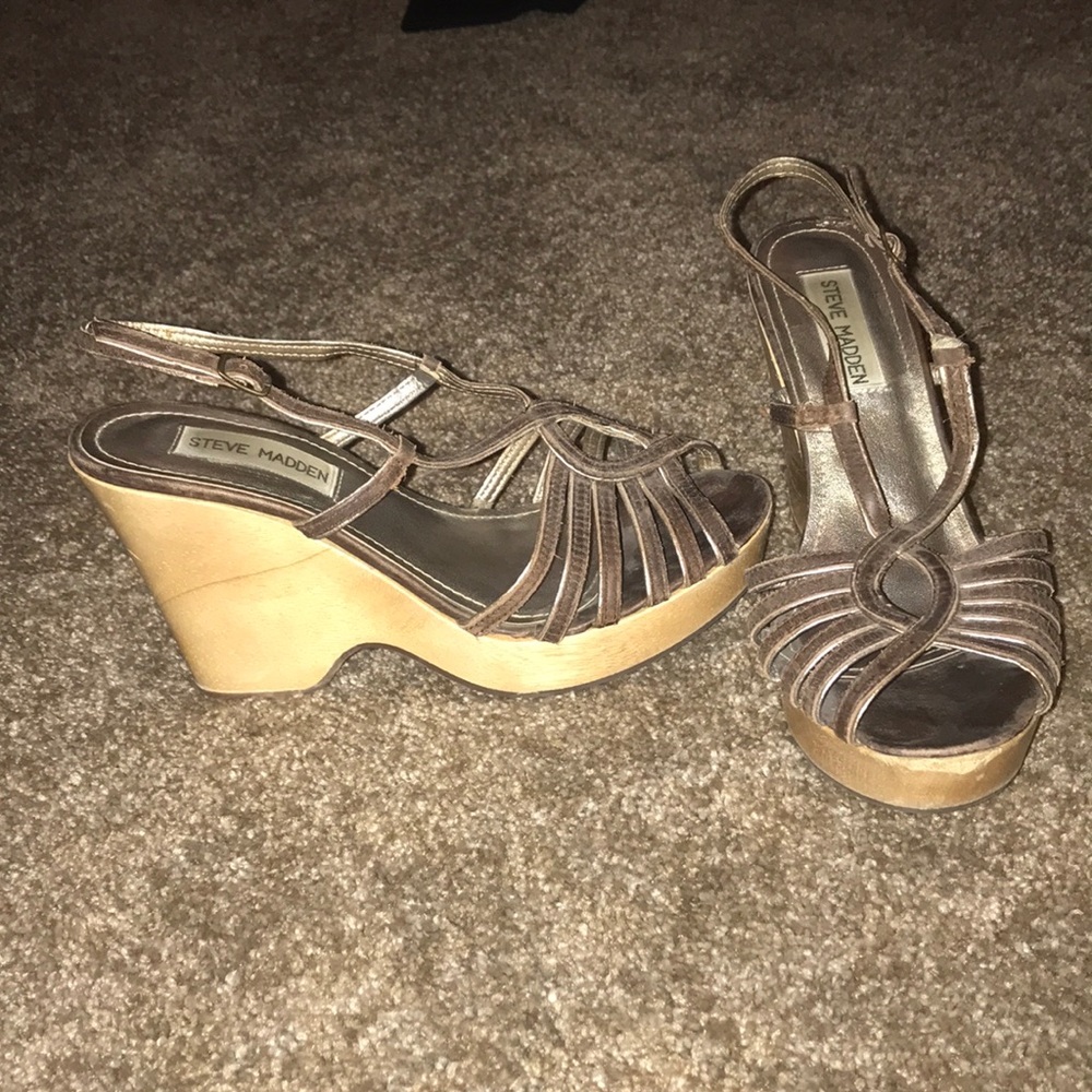 Steve Madden wedges size 7.5
